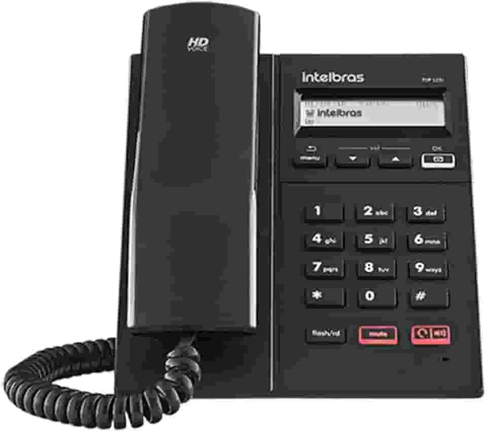 Telefone Tip 125i Preto Intelbras