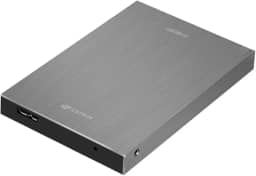 C3Tech Gaveta para HD Externo CH-400SI Prata 2,5' SATA USB 3.0 suporta até 6TB, Carcaca externa de aluminio