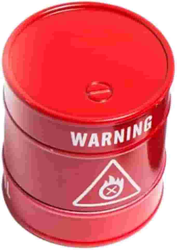 DICHAVADOR TRITURADOR DE METAL MD BARRIL DE ÓLEO