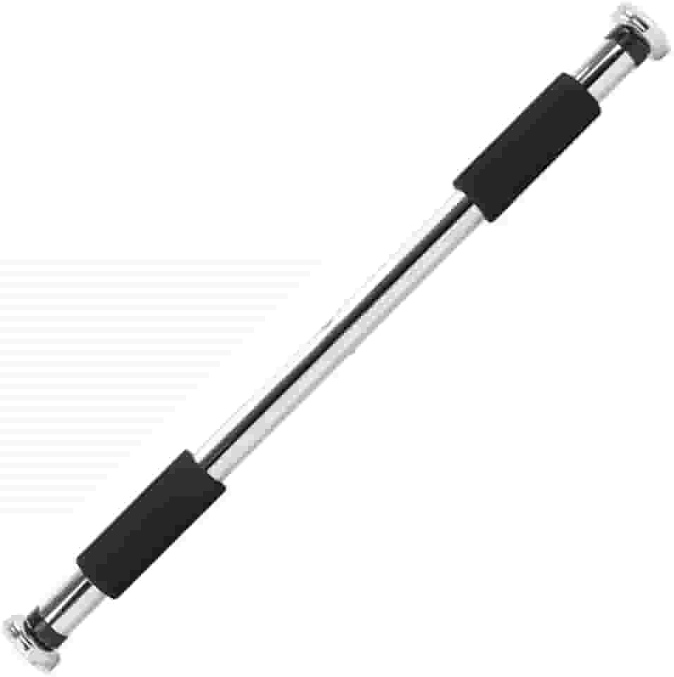 Barra P/Flexão Exercícios Treino Regulável 62 A 100 Cm Fixa