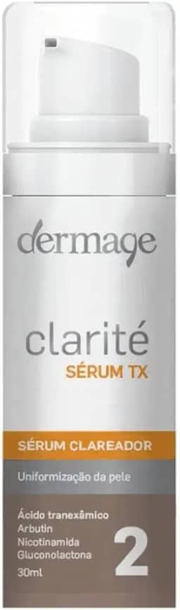 Clarité Sérum Tx, Clareador e Uniformizador da Pele, Hidratante Facial, Renovador Celular, Formulado com Niacinamida e Ácido Tranexâmico, 30ml