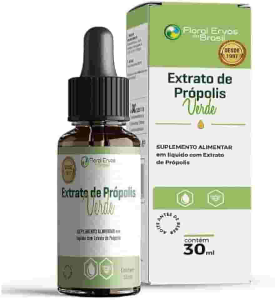 Extrato de própolis verde 30ml Floral ervas do Brasil