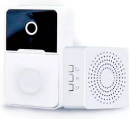 Campainha Interfone Inteligente Camera E Audio Wi-fi Sem Fio Visão noturna. Proteção E Conforto Na Palma da Sua Mão, Tenha Mais Segurança No Seu Lar!!