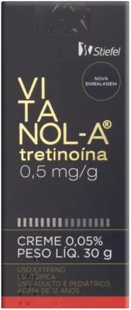 Vitanaol A 0,05% Creme Clareador de Melasma 30g