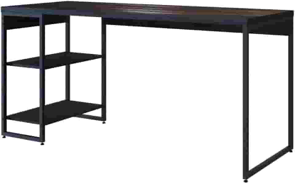 Compace Desing, Escrivaninha com Estante Baixa 2 Prateleiras 1,50m Dynamica