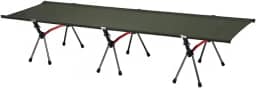 BASK LayDay Cama Dobrável de Alumínio Suporte 150Kg Ultralight 2,7 kg Compacta 51×19cm Altura Ajustável 15/38cm Bolsa de Transporte Resistente