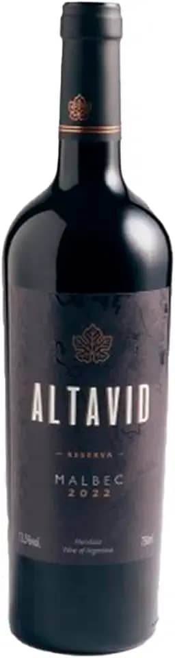 Vinho Tinto Argentino Seco Reserva Altavid Malbec 750ml