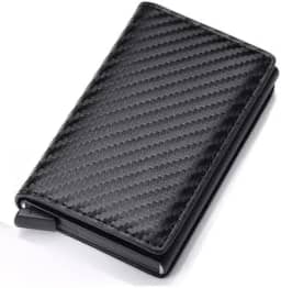 Carteira Antifurto Masculina Pequena | Porta Cartão Compacto | Moderna, Resistente e Elegante.