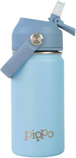 Pippo | Garrafa Térmica Infantil Aço Inox (Azul)