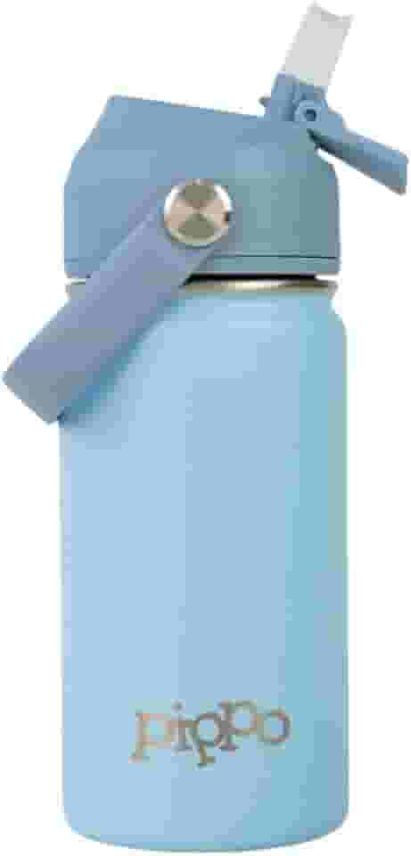 Pippo | Garrafa Térmica Infantil Aço Inox (Azul)