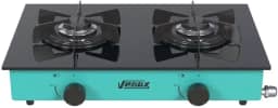 Fogao de Mesa 2 Bocas Venax Flamalar Vitreo Verde Gas GLP