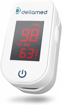 Oxímetro Digital Led de Dedo Portátil Dellamed