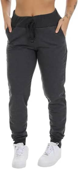 Calça Jogger Com Bolso Feminina Moletinho Fristyle Adulto