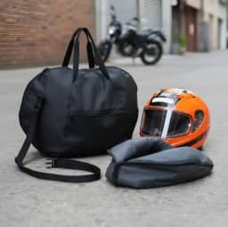 Bolsa Porta-Capacete para Moto – Compacta, Resistente e Impermeável