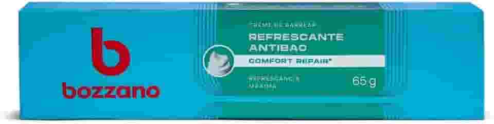Bozzano Creme De Barbear Refrescante Mentolado Branco