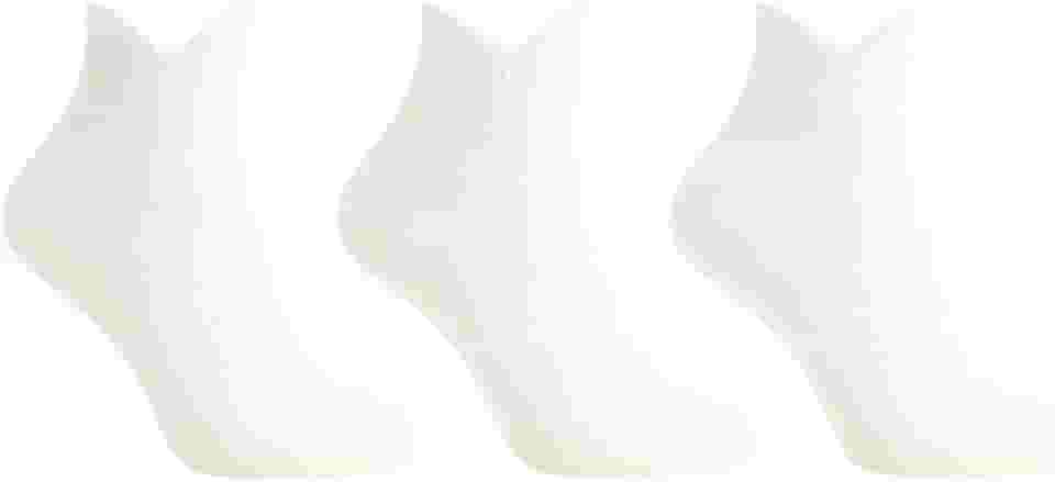 Kit 3 Pares Meia Esportiva Cano Médio, Poliamida, Compressão, Unissex 36-43