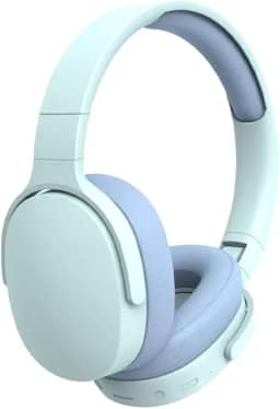 Fone de Ouvido Headphone Bluetooth 5.3 Sem fio TWS On-ear Leve Dobrável Fone Sem Fio Com Microfone Bateria de Longa Duração (Azul)