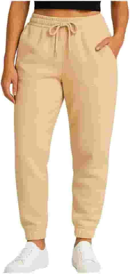 Calça Soft Fleece Feminina Jogger Bolso Inverno Frio