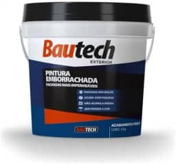 Tinta Acrílica Emborrachada Fosco 4kg Bautech (Gelo)