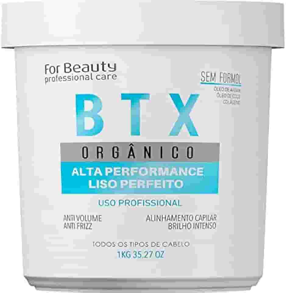For Beauty BTX Orgânico - Btox Alta Performance Sem Formol 1kg