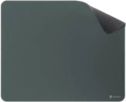 Mouse Pad TopGet ProControl | Gamer & Home Office | Precisão, Deslize Suave | Base Borracha Antiderrapante, Poliéster Durável | 22x18 cm (Grafite)