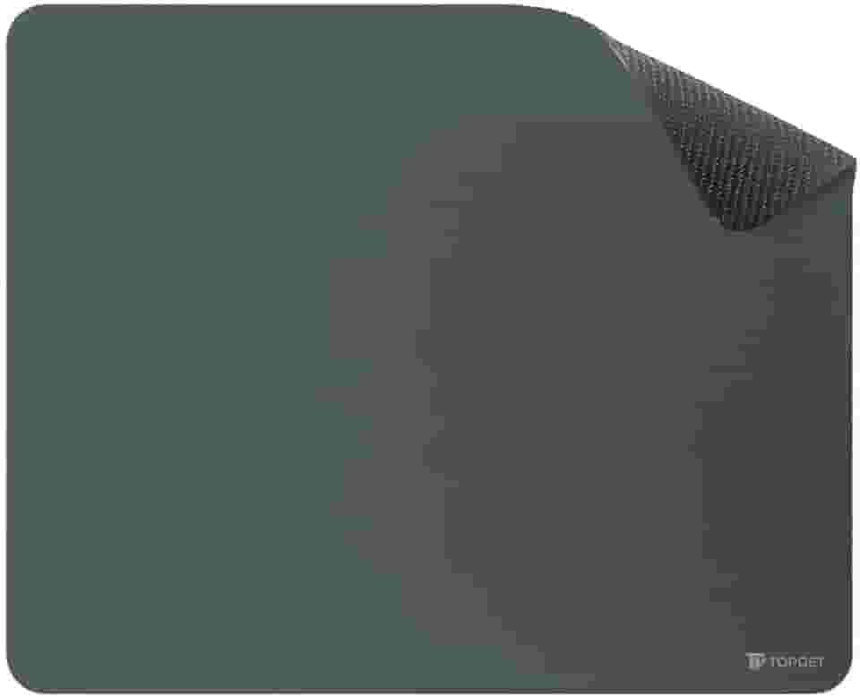 Mouse Pad TopGet ProControl | Gamer & Home Office | Precisão, Deslize Suave | Base Borracha Antiderrapante, Poliéster Durável | 22x18 cm (Grafite)