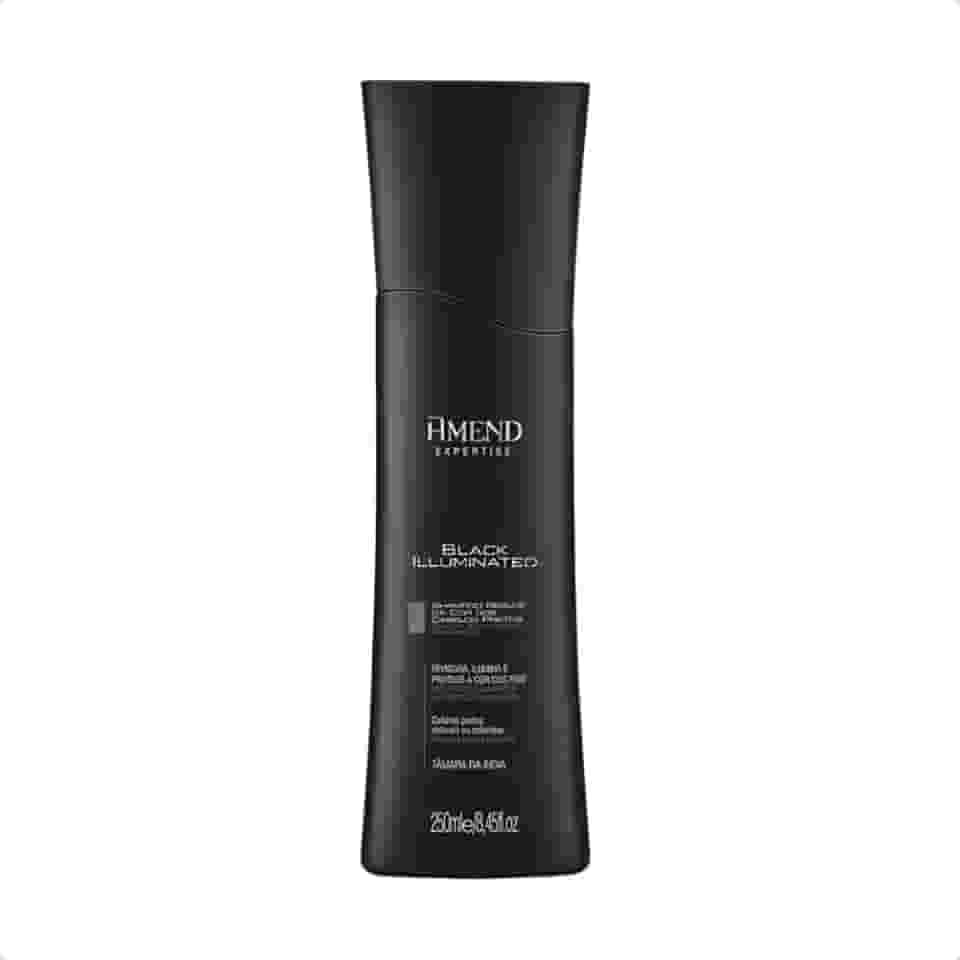 Amend Shampoo Realce Da Cor Black Illuminated Preto Perolado 250 Ml