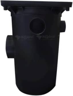 Caixa Gordura 12 Litros com Cesto para Limpeza 240x365x240mm