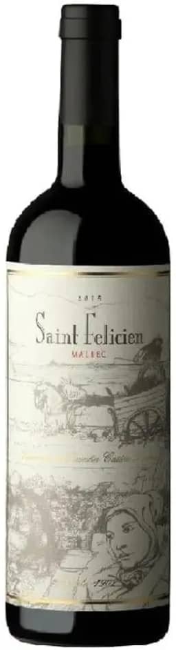 Vinho Argentino Saint Felicien Malbec Tinto 750 Ml