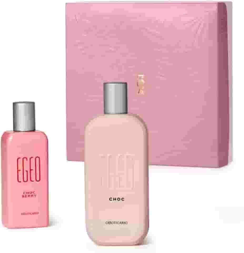 Kit Perfumes Choc: Egeo Choc 90ml e Egeo Choc Berry 60ml