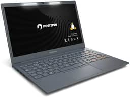 Notebook Positivo Vision C 14 Lumina BAR Celeron, 4GB 256GB eMMC, Tela 14 Polegadas HD Antirreflexo, Linux, Tecla Link – Cinza