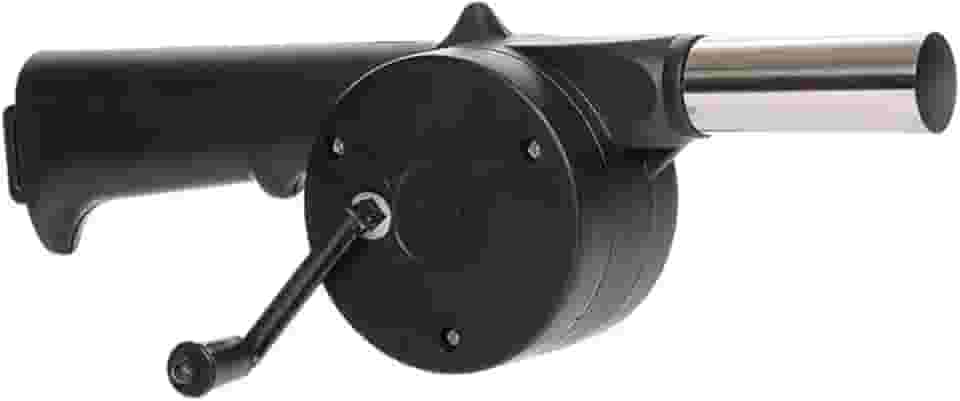 Soprador Acendedor De Churrasqueira Lareira Carvão Manual 24cm