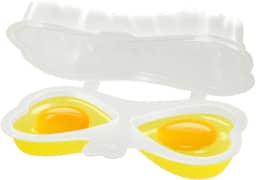 Forma Forma 2 Em 1 De Ovo E Omelete Omeleteira Micro Ondas BPA Free Egg Fácil
