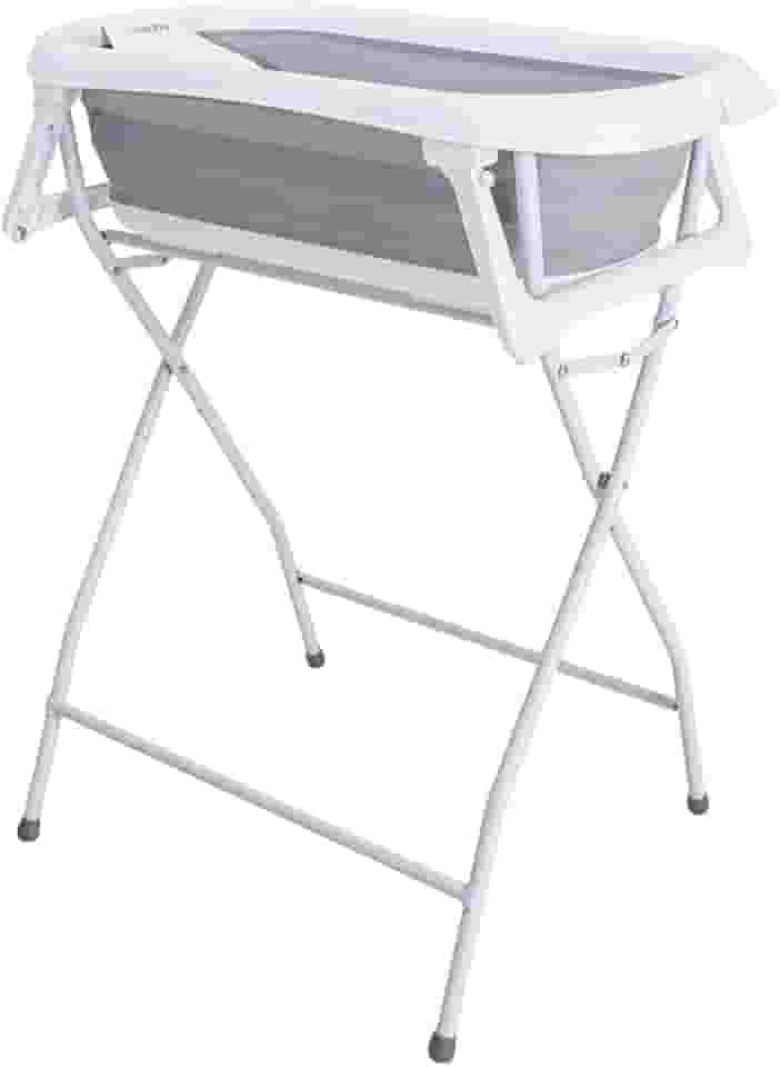 Banheira para Bebê Flex com Suporte cor cinza Kiddo