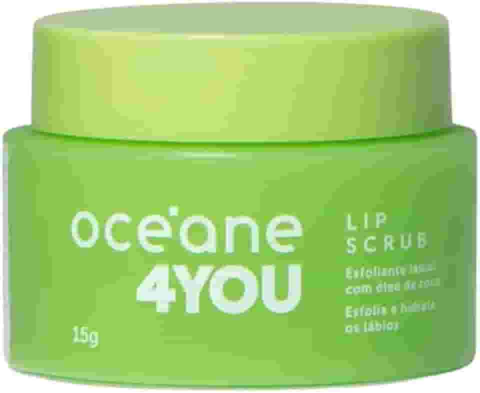 Océane Esfoliante Labial com Óleo de Coco - Lip Scrub 4you 15g