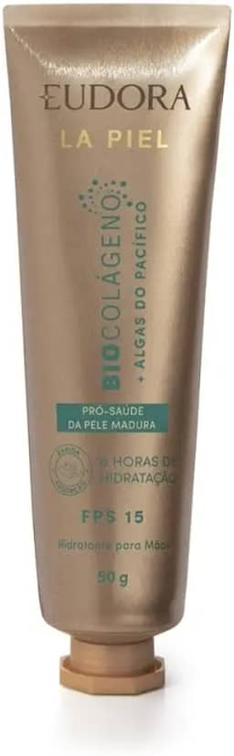 Eudora La Piel Algas do Pacífico Hidratante Para Mãos FPS 15 50g