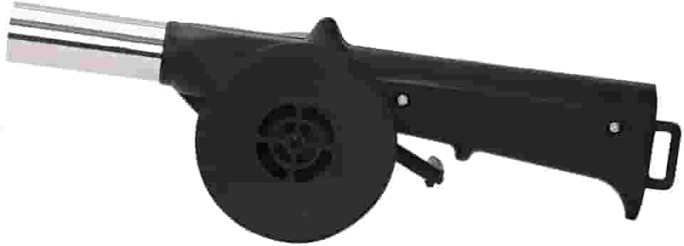 Mimo Style Soprador Para Churrasqueira Manual 24cm, Feito de Plástico e Metal de . Acelere o Progresso do Seu Churrasco e Economize Tempo. Prático, Durável e Resistente