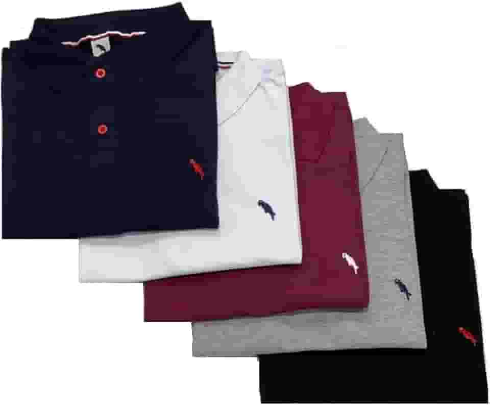 Kit 3 Camisas Polo Masculina