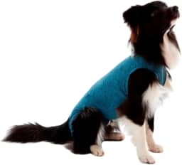 MY PET BRASIL Roupa Cirúrgica N.05 Pós-Cirurgia Pós-Operatório Roupa Para Cães Auxilia Na Recuperação Segura Macia E Confortável Verde