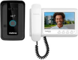 Videoporteiro c/ Monofone IVR 7 ID Preto Intelbras