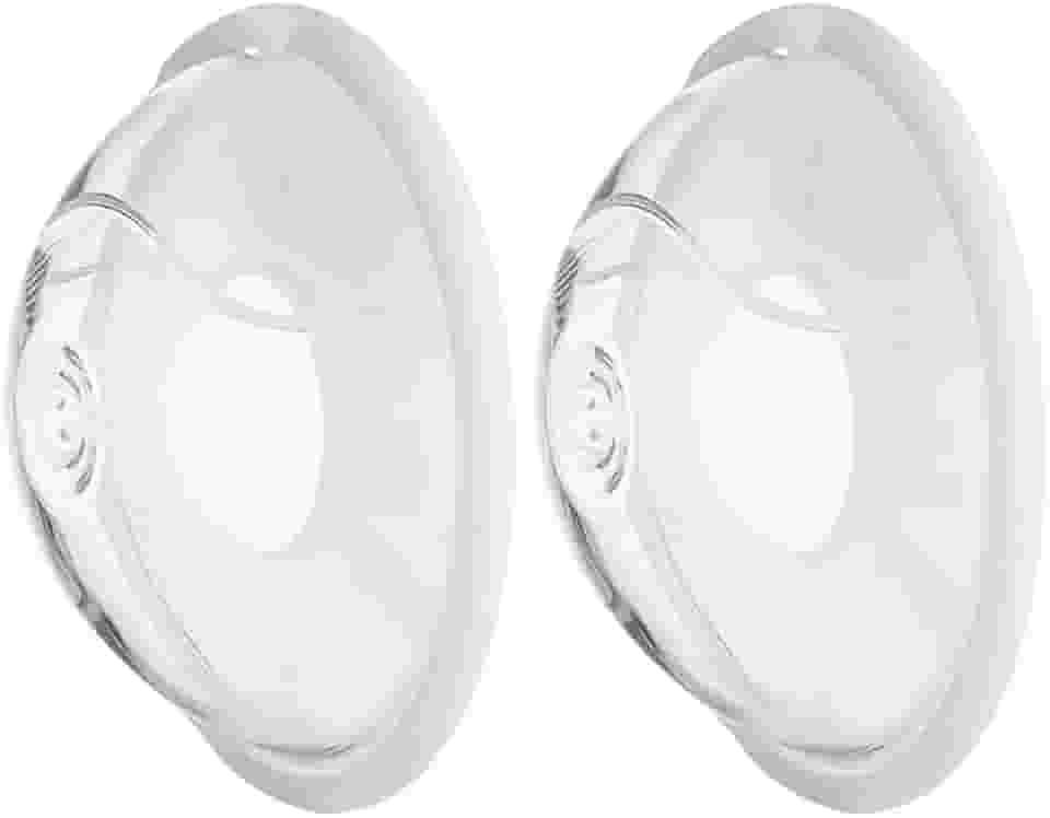 Pruie 2 pçs Coletor de leite materno wearable protetor de leite para amamentação coletor manual de leite materno concha de silicone coletor de leite para coletar vazamento de leite materno