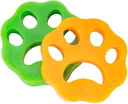 Removedor de Pelos Máquina de Lavar Gato Cachorro Reutilizável 2 Peças