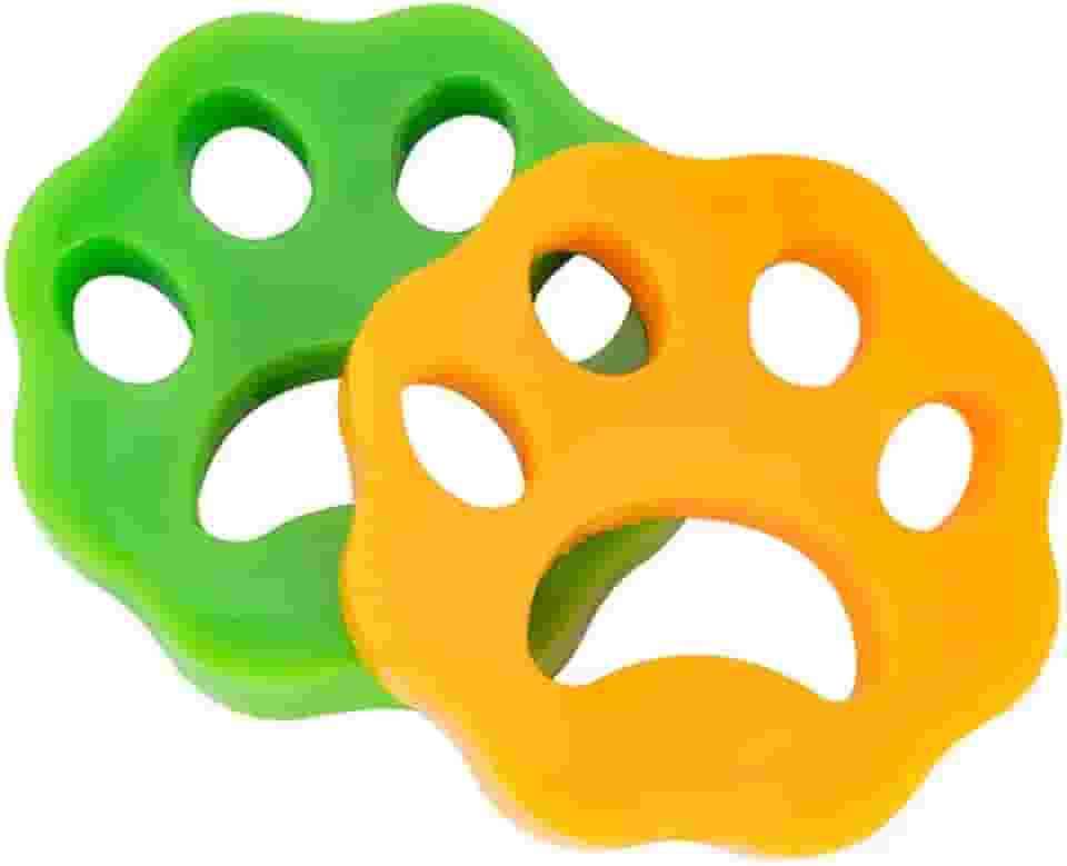 Removedor de Pelos Máquina de Lavar Gato Cachorro Reutilizável 2 Peças