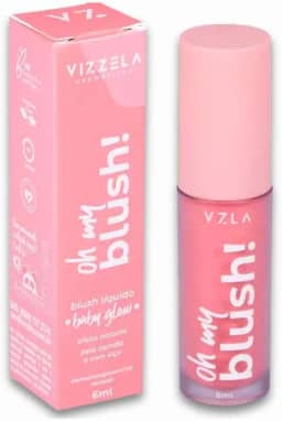 Oh my blush líquido - Vizzela Cor 01 – baby glow