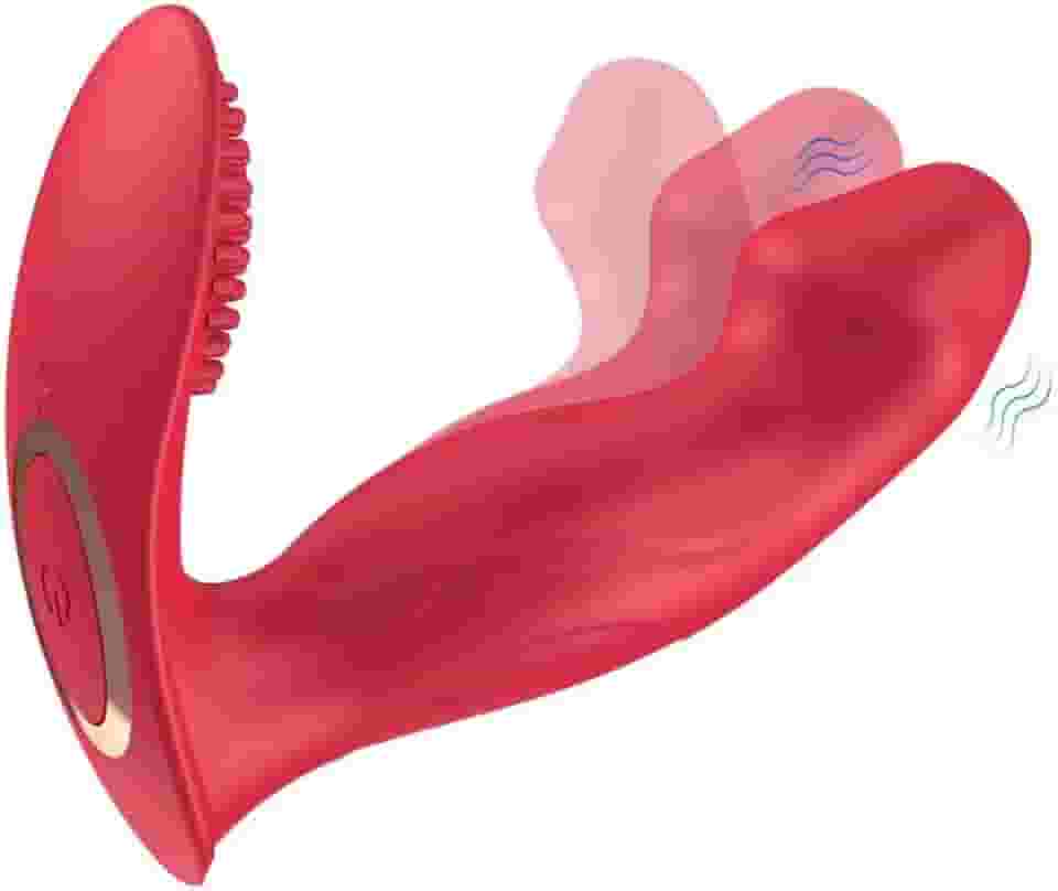 Vibrador Feminino Controle Remoto Sem Fio Brinquedos Sexuais 9 Velocidades Sexuais Erótico Zatla (Vermelho)