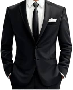 Terno Completo Slim Masculino Italiano - Blazer e Calça