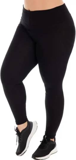 Calça Legging Plus Size Suplex Basica - Abafarto
