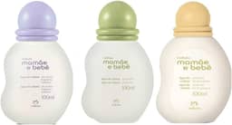 TRIO DE COLÔNIAS MAMÃE E BEBÊ +