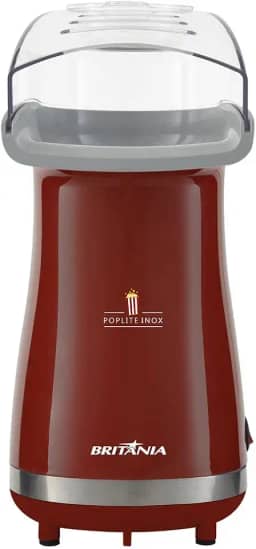 Pipoqueira, Poplite inox Bpi01vi, Vermelho, 127V, Britânia