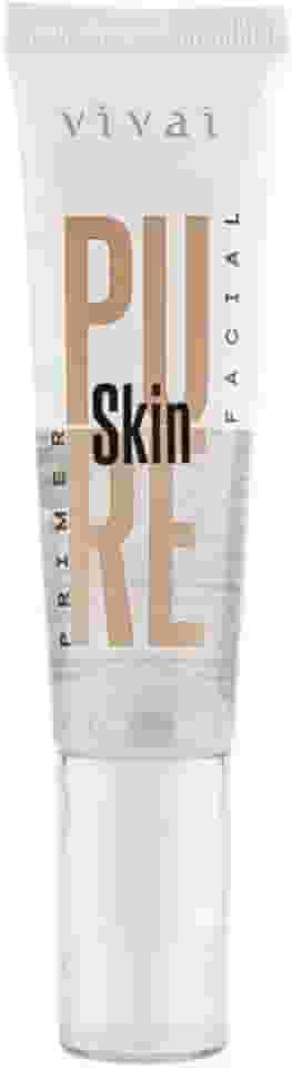 Primer Facial Pure Skin Vivai 30ml Suaviza e Preenche Poros